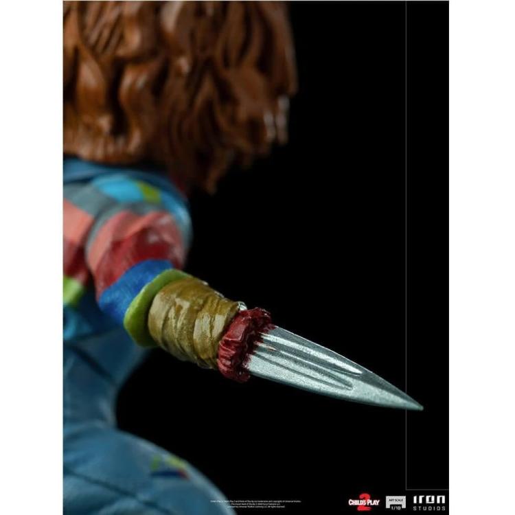 Iron Studios - Child'S Play 2 (Chucky) Art 1/10 Statua 15Cm La Bambola Assassina