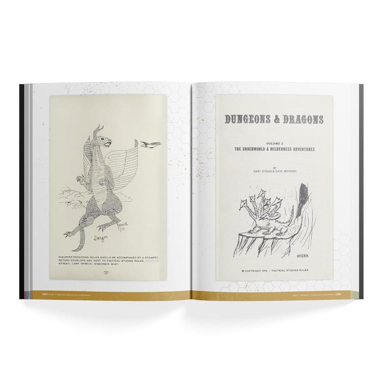 Dungeons & Dragons - The Making Of Original 1970-1977 Libro Rpg Cover Rigida Eng