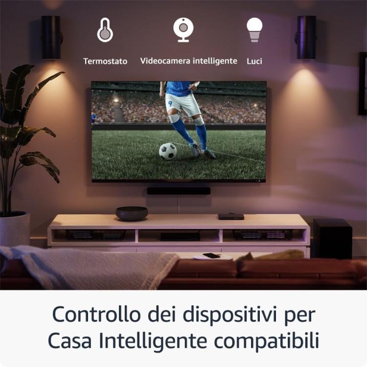 AMAZON FIRE TV STICK 4K TELECOMANDO VOCALE ALEXA BOX ANDROID (COMANDI PER LA TV)