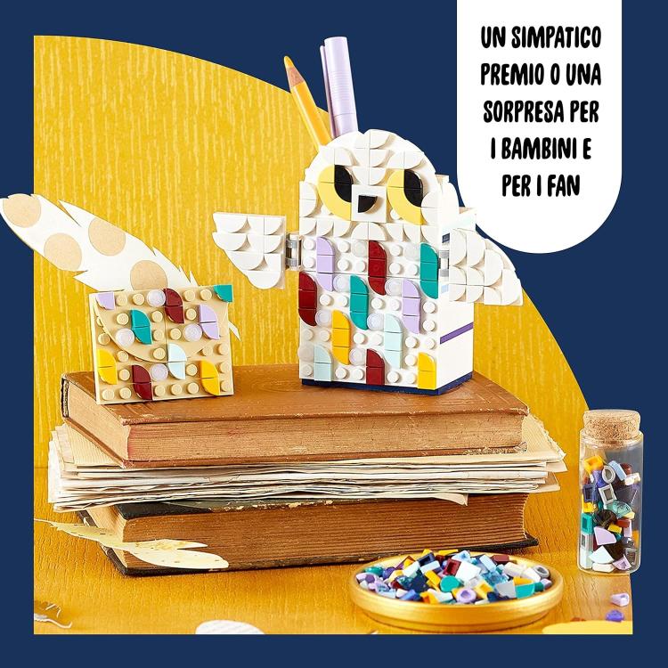 Lego Dots 41809 Portamatite Di Edvige La Civetta Di Harry Potter Portapenne +Acc