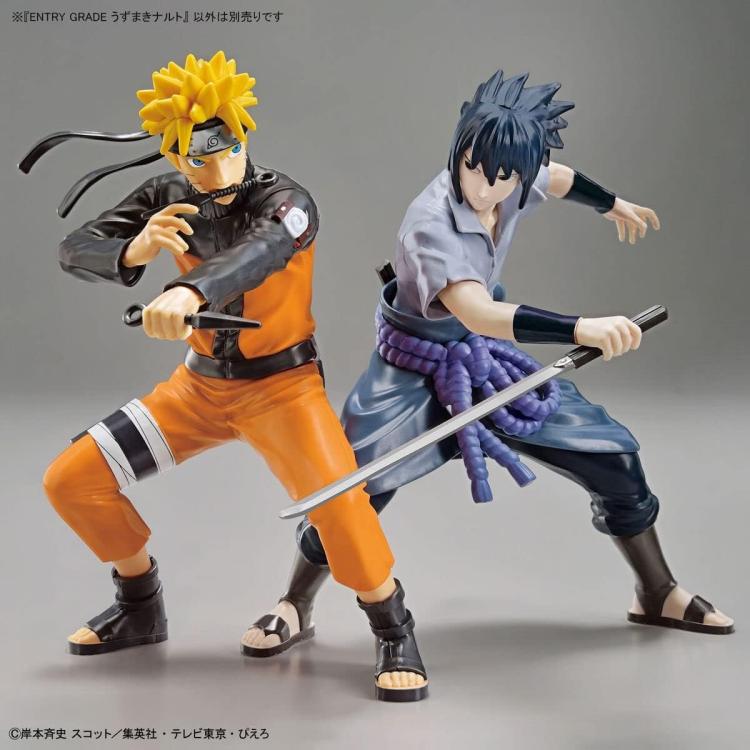 BANDAI - NARUTO ENTRY GRADE: (NARUTO UZUMAKI) 6+ PLASTIC MODEL KIT 39pz FIGURE