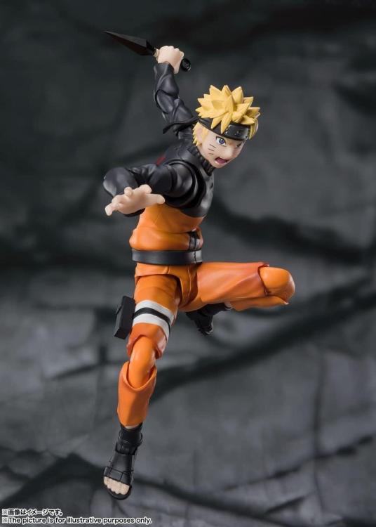 BANDAI SH FIGUARTS : NARUTO SHIPPUDEN (NARUTO UZUMAKI) JINCHUURIKI FIGURE 15CM