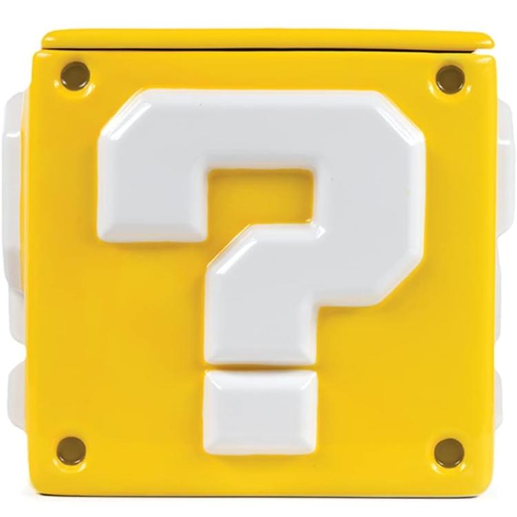 Pyramid Super Mario (Barattolo Biscotti) Cookie Storage Jar Question Mark Block