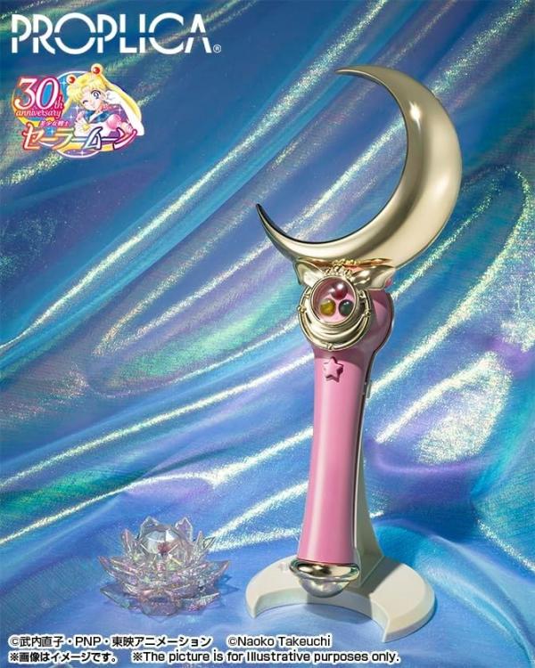 BANDAI TAMASHII NATIONS: SAILOR MOON (PROPLICA MOON STICK) BRILLIANT COLOR EDIT.