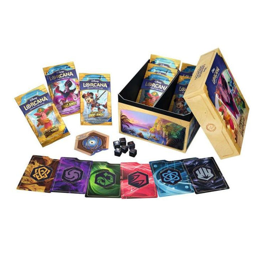 Disney Lorcana Into The Inklands "Illumineer'S Trove" Terre D'Inchiostro Box Eng