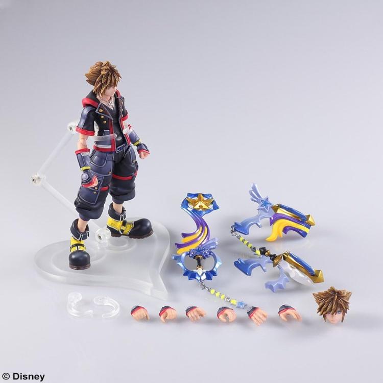 Square Enix - Kingdom Hearts Iii: Bring Arts (Sora) 6 Inch Action Figure Disney