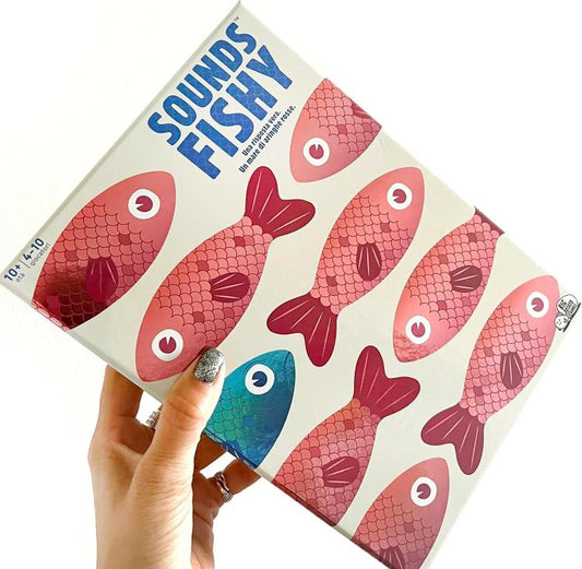 Asmodee: Sounds Fishy - Gioco da Tavolo Party Game 10+ 4-10 Giocatori Ediz. Ita