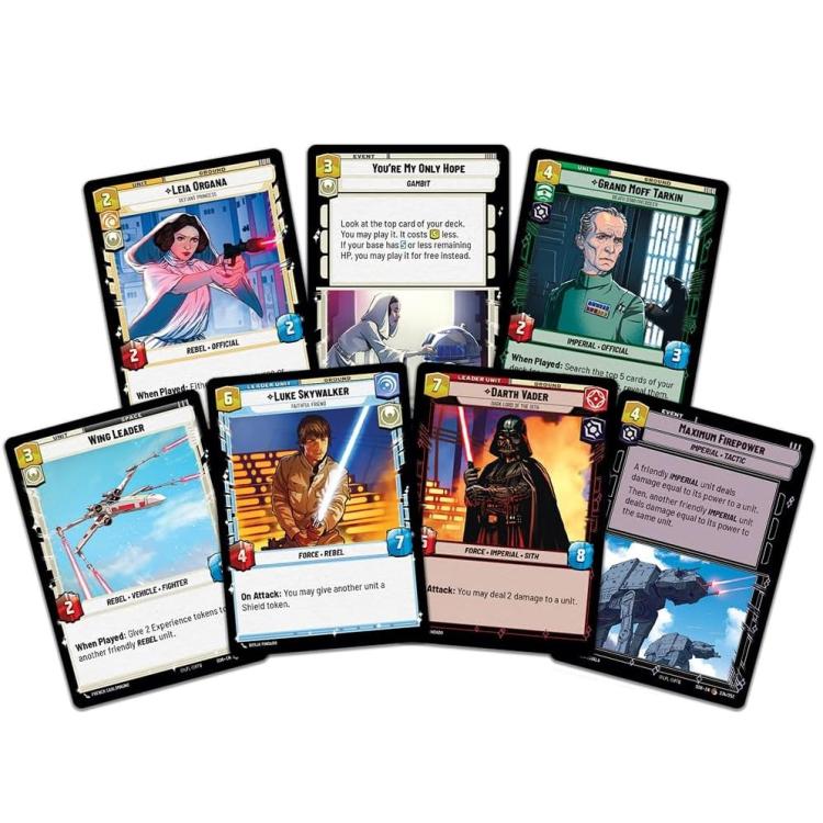 Star Wars Unlimited Spark Of Rebellion Two-Player Starter Cioco Carte Card Game