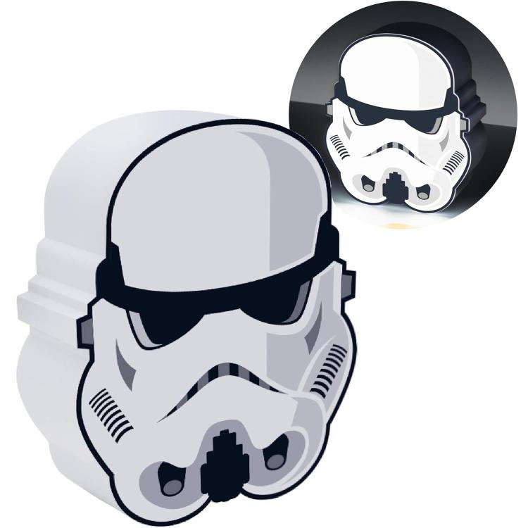 Paladone Lampada Da Tavolo 3D Star Wars Stormtrooper Light Luce Notturna Gadget