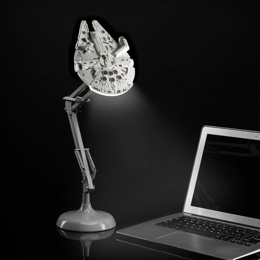 Paladone Lampada Star Wars Millennium Falcon Bdp Scrivania Tavolo Desk Lamp