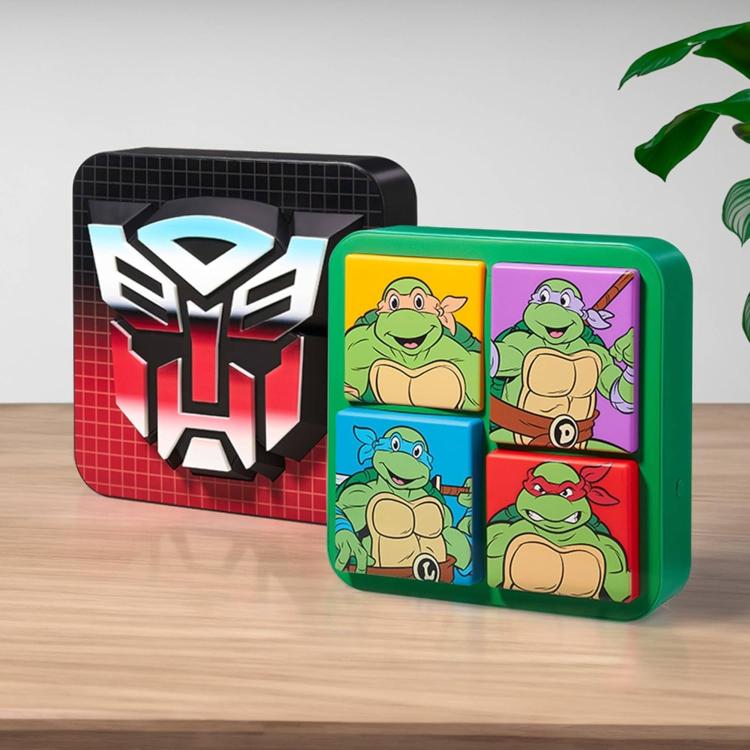 Numskull Lampada Tavolo Parete 3D Tmnt "Teenage Mutant Ninja Turtles" Tartarughe