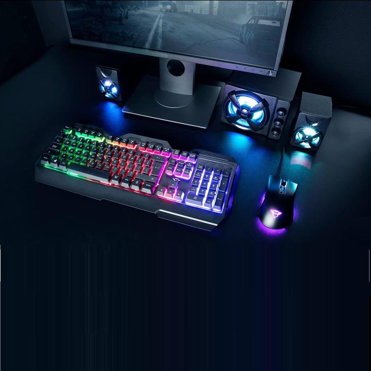 Trust Gxt 856 Torac Tastiera Pc Gaming In Metallo Retroilluminata Anti-Ghosting