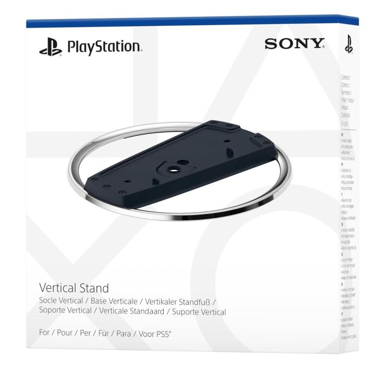 Sony Ps5 Slim Base Verticale Per Console Playstation 5 Vertical Stand Nuovo