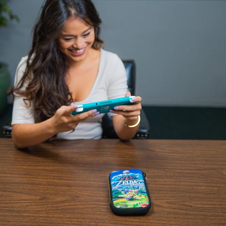 BIGBEN CUSTODIA MORBIDA ZELDA LINK'S AWAKING PER SWITCH LITE UFFICIALE NINTENDO
