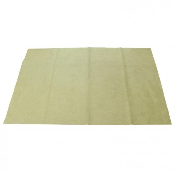 Panno Vera Pelle Di Daino Scamosciata Asciugatura Vetri Auto Moto Barca 40X60Cm