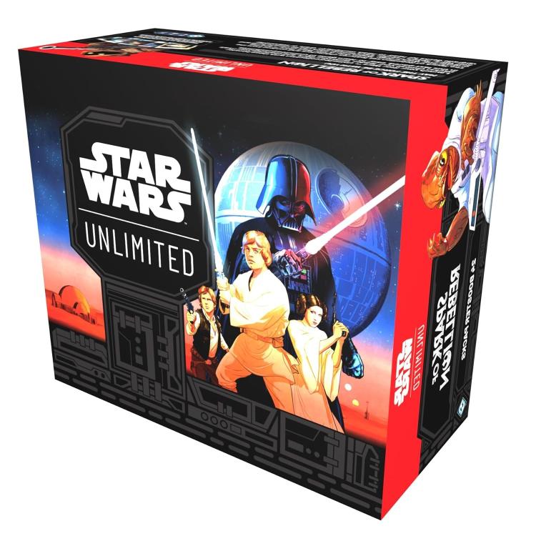 Star Wars Unlimited Sparks Of Ribellion Pack 24 Bustine Cioco Di Carte Card Game