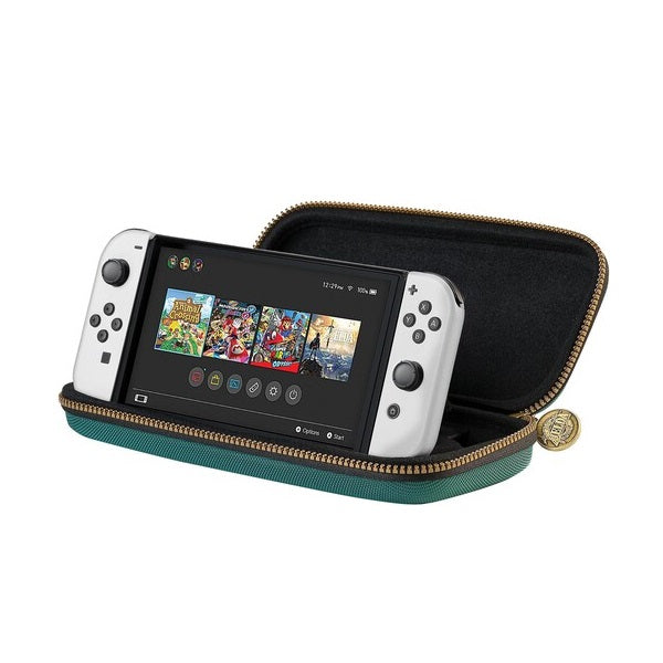 Nintendo Switch Oled Game Travel Case Zelda Tears Of The Kingdom Deluxe Custodia