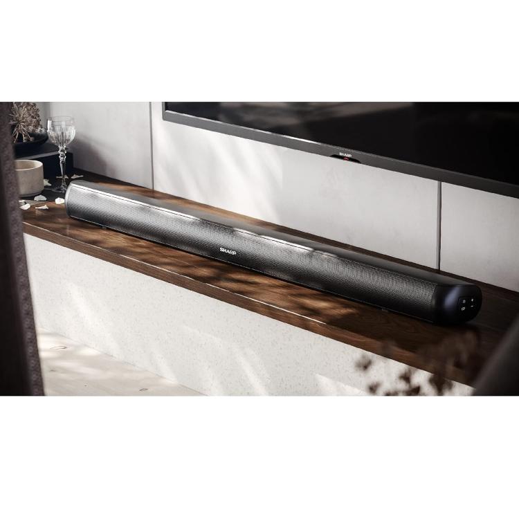 Sharp Ht-Sb140 Soundbar Wireless Bluetooth Hdmi Arc/Cec Usb Aux 150W Telecomando