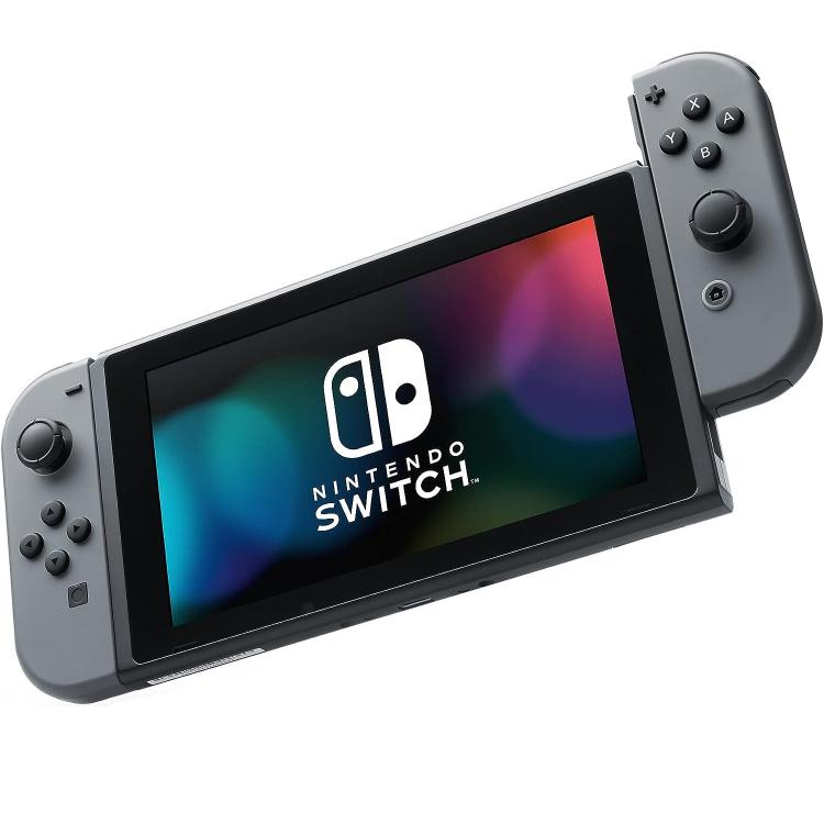 Nintendo Switch Console Portatile E Da Tv 1.1 Total Black Grey (Garanzia Italia)