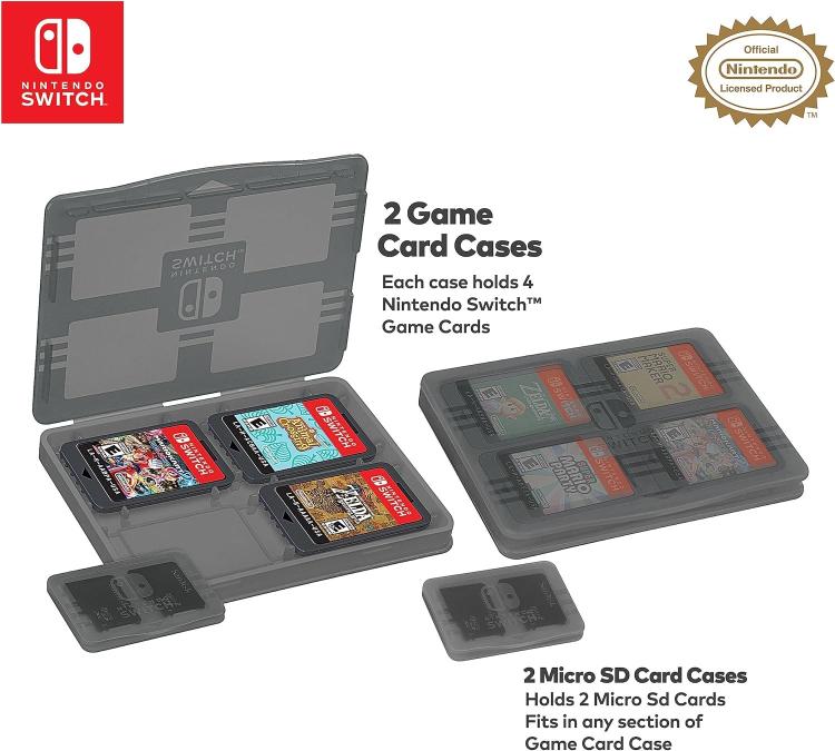 Nintendo Switch Travel Case Custodia Mario Kart 8 Deluxe Compatibile Oled/Lite