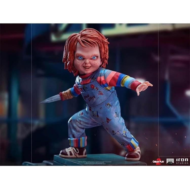 Iron Studios - Child'S Play 2 (Chucky) Art 1/10 Statua 15Cm La Bambola Assassina