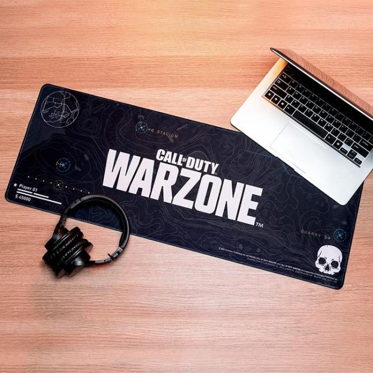 Paladone Desk Mat Call Of Duty Warzone Tappetino Mouse Pad Xxl Gaming Pc 30X80Cm