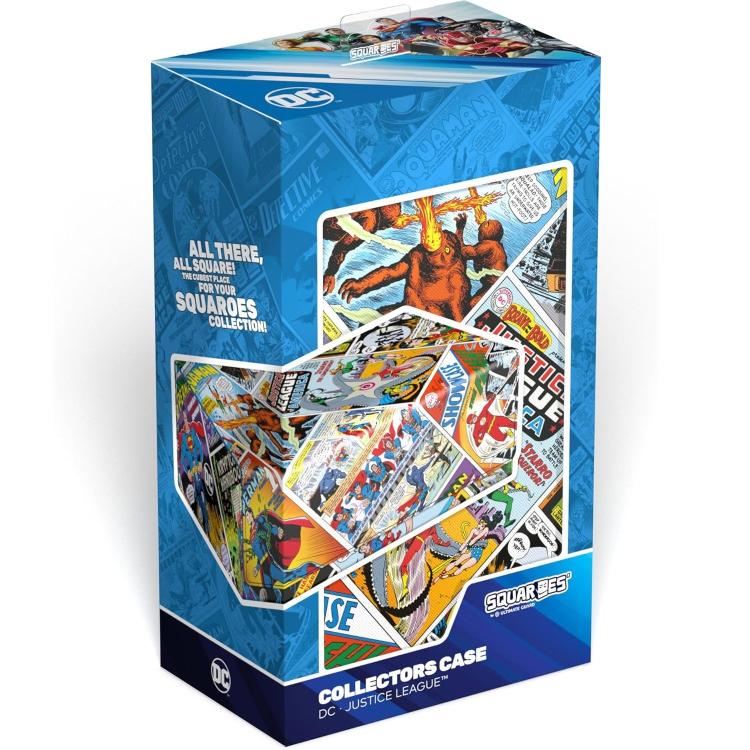 Squaroes Collectors Case (Justice League) Scatola Porta Mazzo Carte Collezione