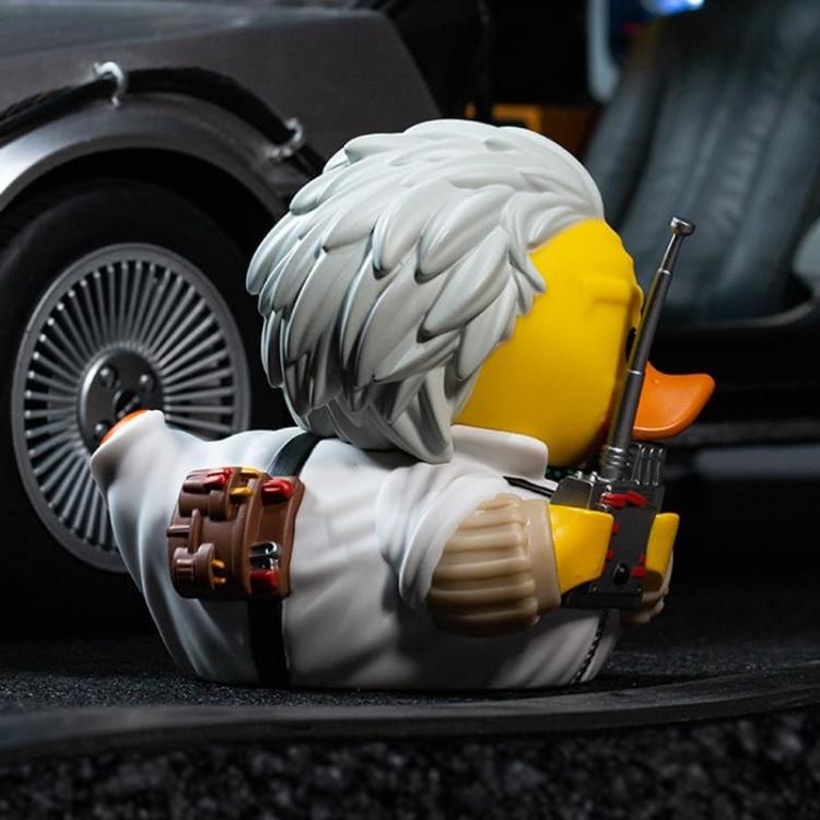 Tubbz (2) Back To The Future "Doc Brown" Paperella Figure Duck Ritorno Al Futuro