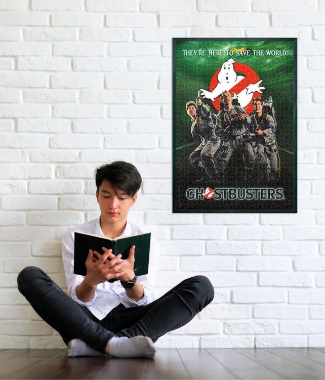 CLEMENTONI CULT PUZZLE MOVIES COLLECTION (GHOSTBUSTERS) FILM TV HORROR - 500pz