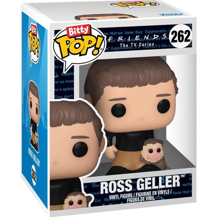 Funko Bitty Pop! Friends: 4Pack Joey Tribbiani/Ross Geller/Rachel Green +Mystery
