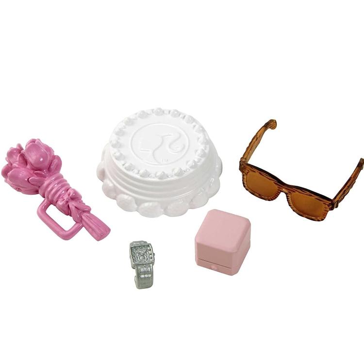 Mattel Barbie Bambola Ken Sposo Biondo Smoking E 5 Accessori Giocattolo 3+ Gtf36