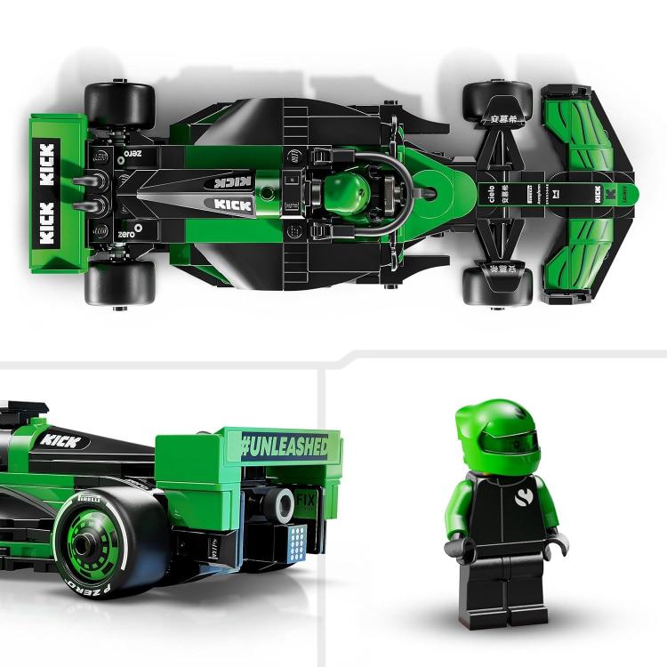 Lego Speed Champions Kick Sauber F1 77247 Modellino Auto Formula 1 Costruzioni
