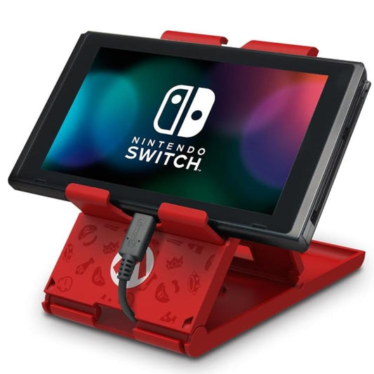 Hori Play Stand Super Mario Base Appoggio Supporto Ricarica Nintendo Switch/Lite