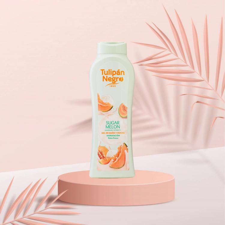 Tulipan Negro Shower Gel Bagno Crema Doccia (Succo Di Melone) Bagnoschiuma 650Ml