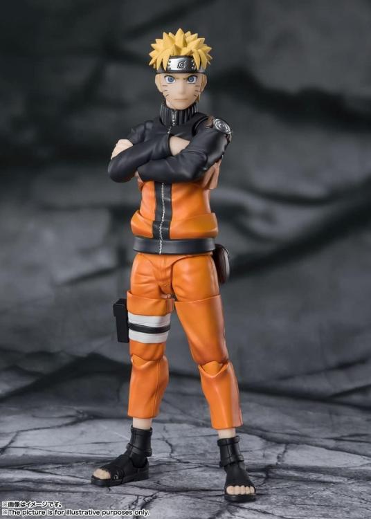 BANDAI SH FIGUARTS : NARUTO SHIPPUDEN (NARUTO UZUMAKI) JINCHUURIKI FIGURE 15CM