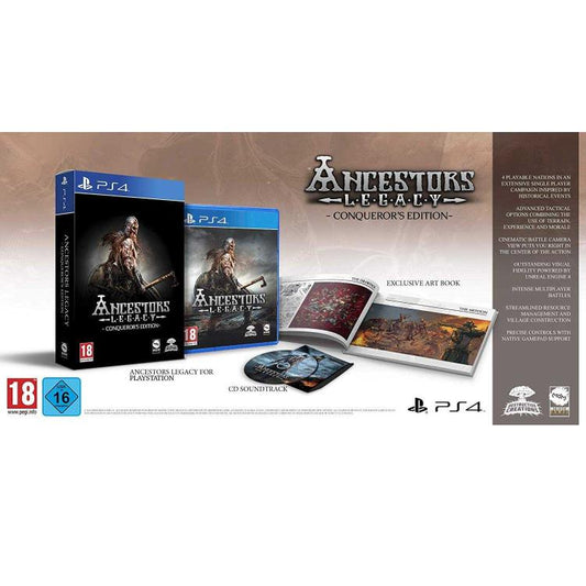Ancestors Legacy - Conqueror's Edition PS4 Videogioco per Playstation 4 Disco EU