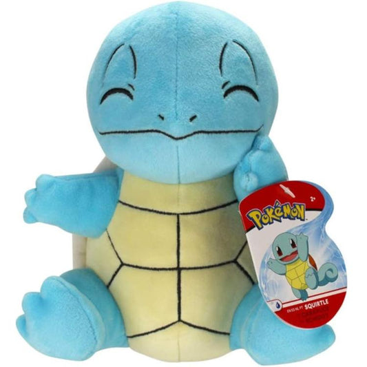 Pokémon - Peluche (Squirtle) Felice Happy 20Cm Pupazzo Plush Giocattoli Bambini