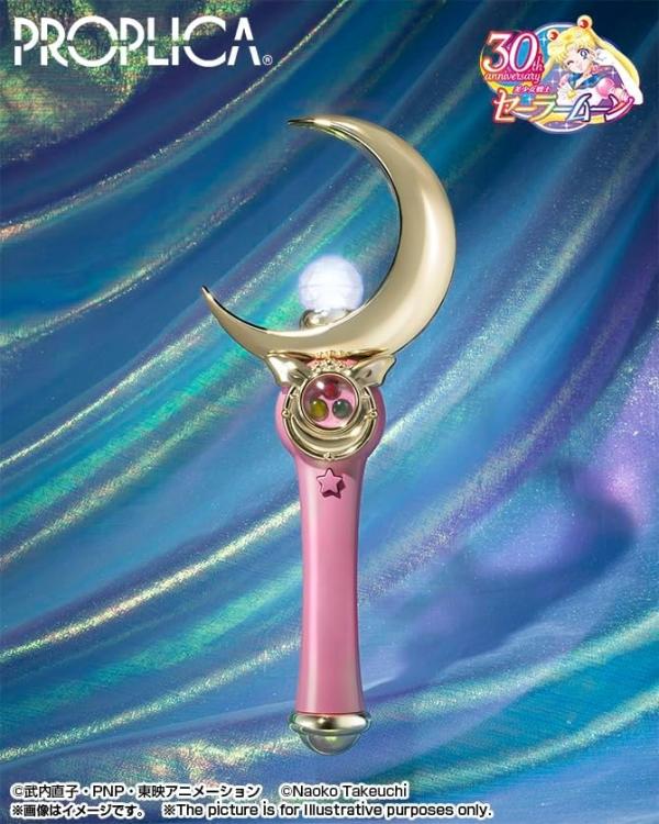 BANDAI TAMASHII NATIONS: SAILOR MOON (PROPLICA MOON STICK) BRILLIANT COLOR EDIT.