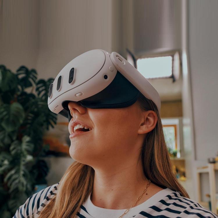 Meta Quest Oculus Quest 3 512 Gb Visore Vr All In One Avanzato Metaverso Fitness