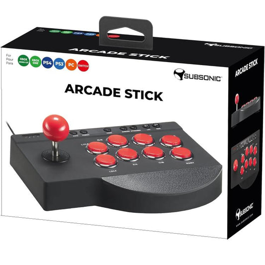 Subsonic Joystick Controller Arcade Stick Ps4,Ps5,Xbox Series X/S,Pc,Ps3,Switch