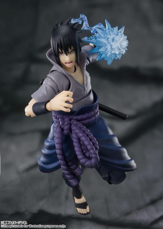 BANDAI SH FIGUARTS : NARUTO SHIPPUDEN (SASUKE UCHIHA) HATRED FIGURE ANIME 15CM