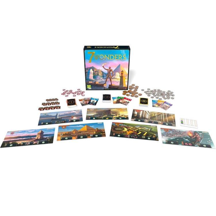 ASMODEE "7 WONDERS" GIOCO DA TAVOLO 3-7 GIOCATORI 10+ NUOVA EDIZIONE IN ITALIANO