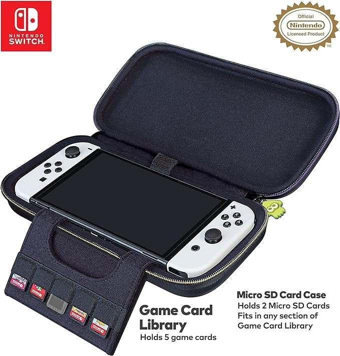 Nintendo Switch Deluxe Travel Case Custodia Splatoon Borsa Compatibile Oled/Lite