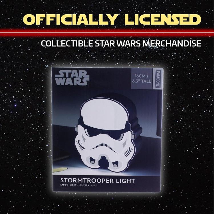 Paladone Lampada Da Tavolo 3D Star Wars Stormtrooper Light Luce Notturna Gadget
