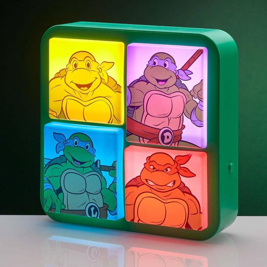 Numskull Lampada Tavolo Parete 3D Tmnt "Teenage Mutant Ninja Turtles" Tartarughe