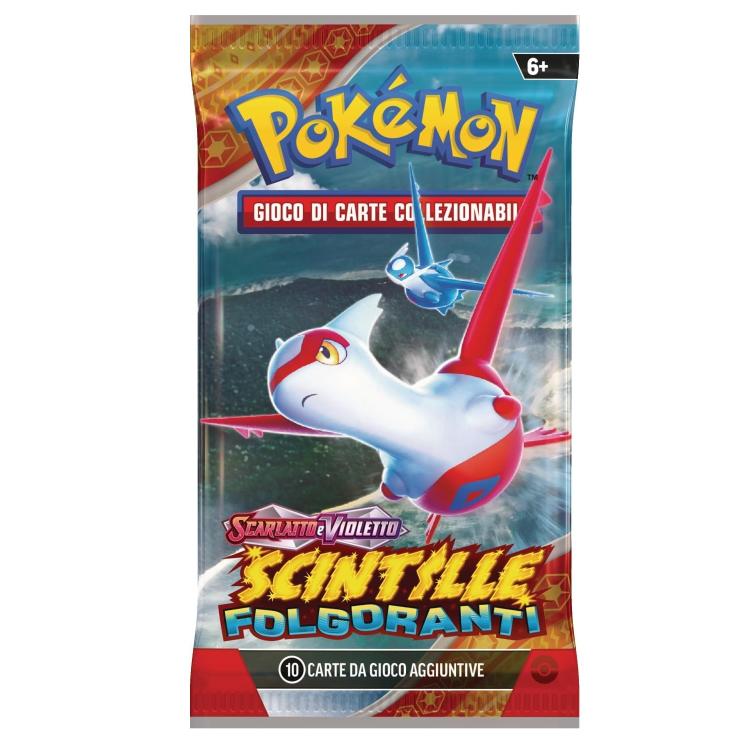 Pokémon Scintille Folgoranti (Blister 3 Buste + 1 Card) Espansione Gcc Carte Ita