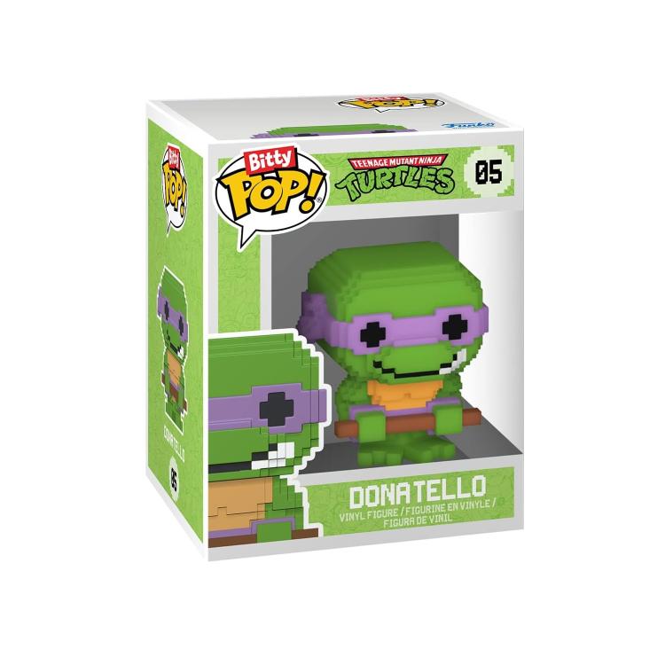 Funko Bitty Pop! Tmnt Tartarughe Ninja Turtles 4 Pack Raphael/Donatello/Leonardo