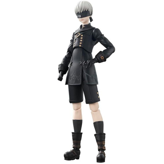 BANDAI SH FIGUARTS: NieR: AUTOMATA (9S) TAMASHI SQUARE ENIX ACTION FIGURE 15 cm