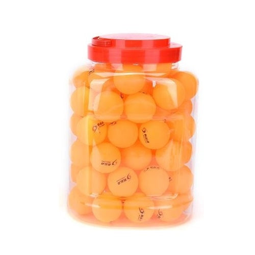 Hb Barattolo 60Pz Palline Da Ping Pong Palle Tennis Tavolo Allenamento Arancio
