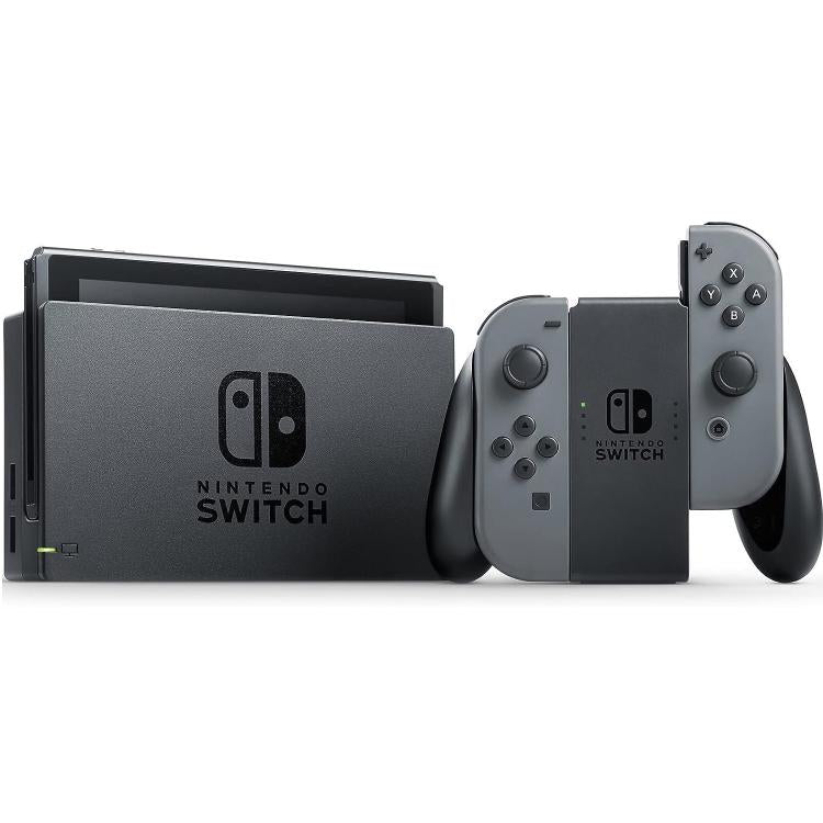 Nintendo Switch Console Portatile E Da Tv 1.1 Total Black Grey (Garanzia Italia)